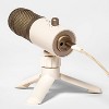 heyday™ Desktop Microphone - Stone White - image 2 of 4
