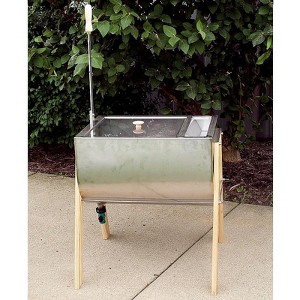 Lehman's Own Laundry Agitator Hand Washer Tub with Wooden Legs - 1 of 4