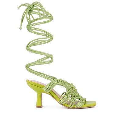 Beroe Braided Handcrafted Lace Up Women Sandal