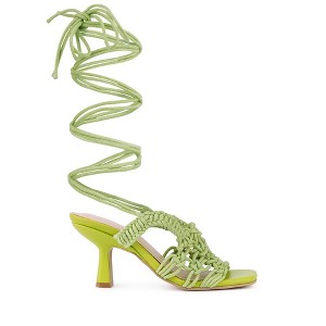 Beroe Braided Handcrafted Lace Up Sandal Women - 1 of 4