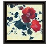 HomeRoots Japanese Blossoms Black Framed Print Wall Art - 4 of 4