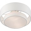 Livex Lighting Meridian 2 - Light Semi-Flush Mount in  Brushed Nickel - 2 of 4