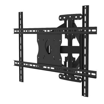 Sylvox Full Motion Outdoor TV Wall Mount for 40-75 inches, with Flexible 6 Articulating Dual Arms for Flat Curved Screen TV