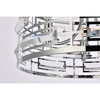 Elegant Lighting Kennedy 16.5 inch pendant in chrome - 4 of 4