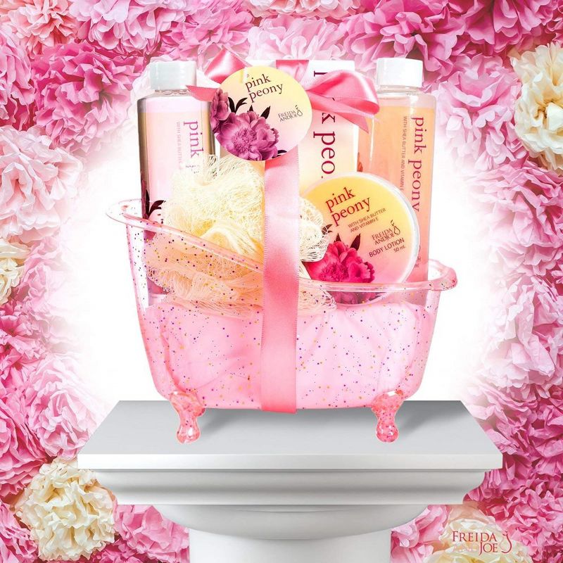Freida & Joe Bath & Body Collection in a Tub Basket Gift Set Luxury Body Care Mothers Day Gifts for Mom, 2 of 6