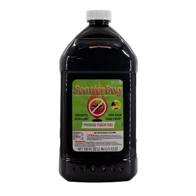 Patio Essentials 100oz Scatterbug Citronella Torch Fuel