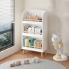 Kids Bookshelf with 3 Tiers and Toy Storage, Book Display Shelf and Organizer Rack for Kids’ Bedroom, Study,  Perfect for Books and Toys. - 2 of 4