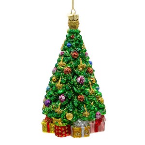 Kurt Adler 7.5-Inch Bellissimo Glass Christmas Tree Ornament - 1 of 4