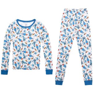 Just Love Boys Printed Pajama Sets - Snug Fitting PJ Tops & Bottoms for Boys - 1 of 3