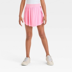 Girls' Flowy Woven Skort - All in Motion™ - 1 of 3