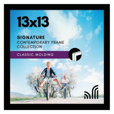 Americanflat Picture Frame with shatter-resistant glass - Wall Mounted Horizontal and Vertical Formats