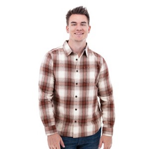Old Ranch Brands Men's Miles Organic Flannel Shirt - 1 of 4
