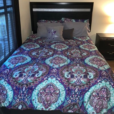 Modern Threads Printed Reversible Complete Bed Set Cathedral. : Target