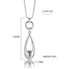 Long Necklaces for Women Waterdrop Pendant Sweater Layered Y Statement Bohemian Silver Chain Necklace with Gifts Box Jewelry - 4 of 4