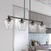Livex Lighting Willow 4 - Light Chandelier in  Black Chrome - 3 of 4