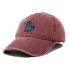 Dalix Giant Lizard Kaiju Embroidered Cotton Dad Hat Baseball Cap Adjustable Glow in the Dark Mens - 4 of 4