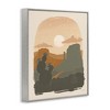 Stupell Industries Sunset Desert Canyon Silhouette, 14" x 11" - 3 of 4