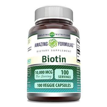 Amazing Formulas Biotin 10000 Mcg 100 Capsules