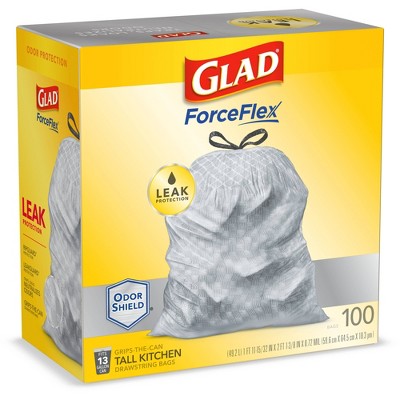 Glad Kitchen Trash Bags Target