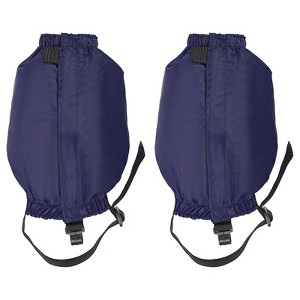 Unique Bargains Waterproof Adjustable Hiking Snow Boot Shoe Gaiters 1 Pair - 1 of 4