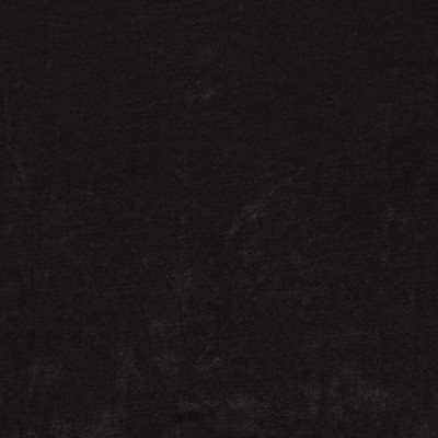 Black Velvet Blackout Rod Pocket Window Curtain Panel