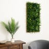Nearly Natural 20-in x 40-in UV Resistant Costa Rican Forest Artificial Living Wall Art Panel in Dark Wood-Like Frame (Indoor/Outdoor) - 4 of 4