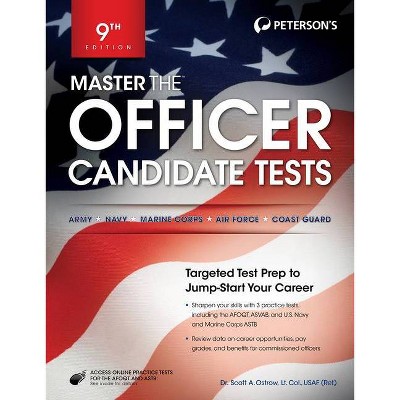 Master the Officer Candidate Tests - 9th Edition by  Peterson's (Paperback)