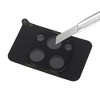 Unique Bargains Phone Camera Cover 5H Glossy Camera Lens Protector Glass Black 1Pcs - 2 of 4