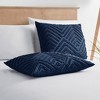 Nestl 3 Piece Tufted Boho Duvet Cover, Textured Duvet Cover Set with Zipper Closure - 4 of 4