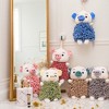 REGALWOVEN Bathroom Kitchen Cute Cartoon Piggy Chenille Soft Absorbent Hand Towel 7" x 11" 1 Pc - 4 of 4
