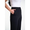 Lafidi Women’s High-Rise Cropped Pants – Straight Leg Business Casual Trousers with Slash Pockets and Elastic Back Waist - 4 of 4