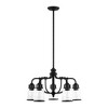 Livex Lighting Lawrenceville 5 - Light Chandelier in  Black - 3 of 4