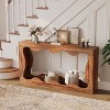 63'' Farmhouse Console Table with Entryway, Couch Table Behind Sofa, Narrow Console Table, Hallway Stand for Living Room - 4 of 4