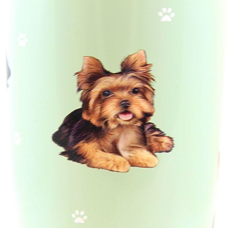 E & S Imports 7.0 Inch Yorkie Serengeti Hot Or Cold Beverages Tumblers, 3 of 4