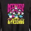 Boys' - Disney - Mickey And Friends Graphic Long Sleeve Fleece Sweatshirt - 2 of 4