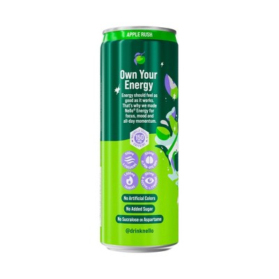 Nello Energy Apple Rush - 12 fl oz