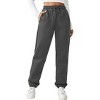 Pinspark Women's Fleece Lined Sweatpants Winter Joggers Athletic Pants Casual Thick Warm Trousers Pockets - 2 of 4