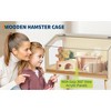 COZONY Large Hamster Cage with Legs, Chew Proof Acrylic Window & Openable Top, Spacious Habitat for Hamster Guinea Pig Chinchilla - 4 of 4