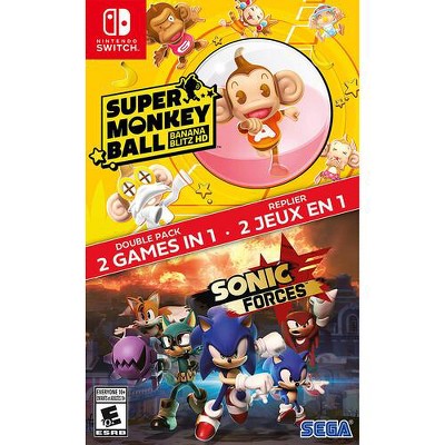 Sega Games - Sonic Forces + Super Monkey Ball: Banana Blitz for Nintendo Switch