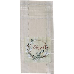 Park Designs Glitter Decorative Dishtowel Set of 2 - 1 of 3