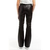 Girl Pleather Flare Pants - tractr - 4 of 4