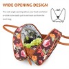 Tirrinia Fashionable Lunch Bag with Leather Handle, Insulated  Reusable Lunch Totes for Women & Men, Lunch Box for Working, Picnic, School - 2 of 4