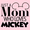 Junior's Women Mickey & Friends Just a Mom Who Loves Mickey T-Shirt - 2 of 4