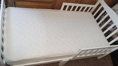 Sealy Stain Repel & Release Waterproof Fitted Crib & Toddler Mattress Pad :  Target