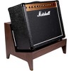 Gator Frameworks GFW-ELITEGTRAMPLG-BRN Elite Series Large Combo Guitar Amp Stand in Dark Walnut Brown Finish Walnut - 3 of 4