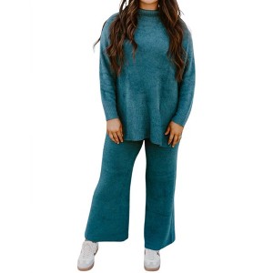 Women's Plush Dreamluxe Turtleneck Sweater - Southern Shirt Company - 1 of 3