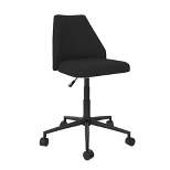 Brittany Office Chair with Casters Linen - Novogratz