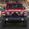 AMERICAN MODIFIED Grille w/ Amber LEDs Compatible w/ 2018-2023 Jeep Wrangler JL & Gladiator JT w/ Camera, Empire, Matte Black - 2 of 4