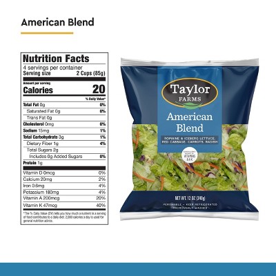 Taylor Farms American Blend Salad Mix - 12oz