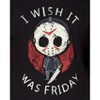 Seven Times Six Friday The 13TH Shirt Men's Jason Voorhees Chibi Short Sleeve Graphic Tee Black - 2 of 4